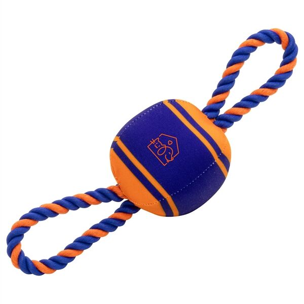 Main Product Image for Custom Printed Tug N Play Ball & Rope Dog Toy