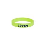 USA Screen Printed Silicone Bracelet - Lime Green