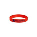 USA Screen Printed Silicone Bracelet - Yellow