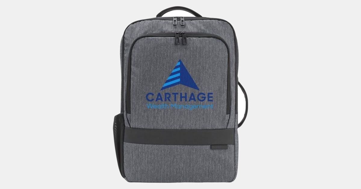 Custom Printed Versa Compu Backpack with your logo | ImprintLogo.com