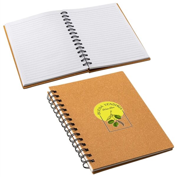 Main Product Image for Custom Printed Wildwood Cardboard Spiral Notebook