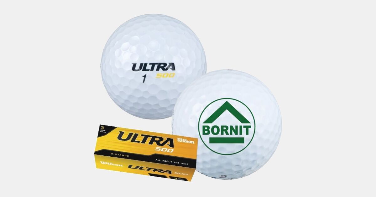 Wilson(ウイルソン) Ultra 500 STRAIGHT 15P 並行輸入品 Ultra Wilson Ultra 500 Straight Golf Balls, 15 Pack, High-Energy Core