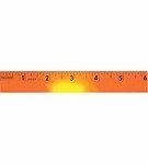 Wooden Mood Ruler - 6" - Orange to Yellow