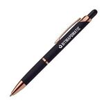 Zenith Tri-Softy Rose Gold w/Stylus - Navy