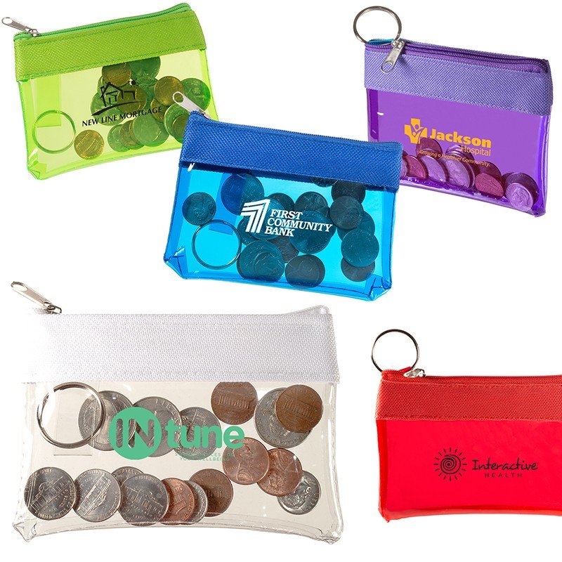 Coin Pouch with Imprinted Logo