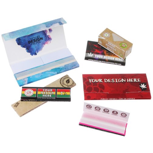 Custom Rolling Papers (Single Width) with your logo | ImprintLogo.com